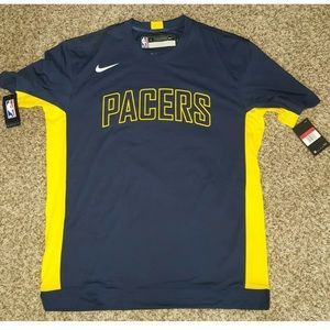 *NWT* Men Nike Indiana Pacers Team Warmup Shirt